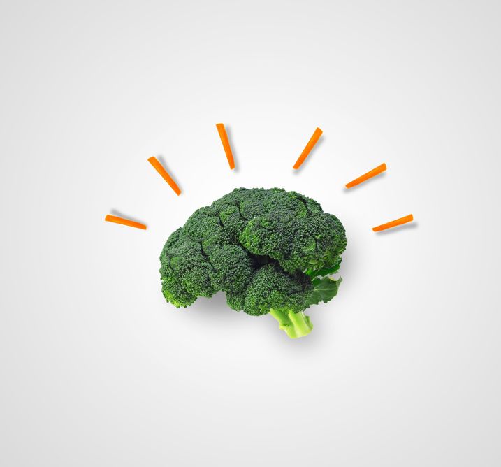 green vegetables for healthy brain