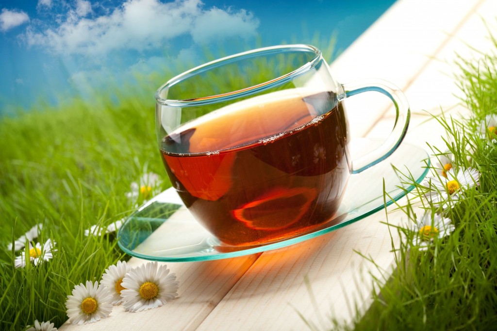 Chamomile tea helps reduce anxiety